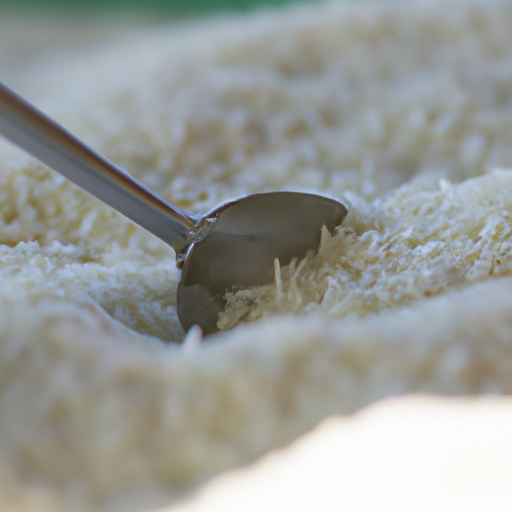 Close-up van de fijnmazige mandjes waarin rijst wordt gekookt