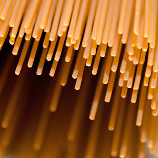 Een close-up van een pastamatrijs met spaghetti-schijf met een diameter van 2mm