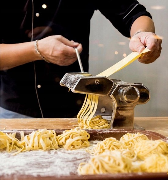 Floria 3 in 1 pasta en deegmachine pasta maker pastamachine rvs handmatig 15.5 cm d2z6aop4gpmy wogdqx