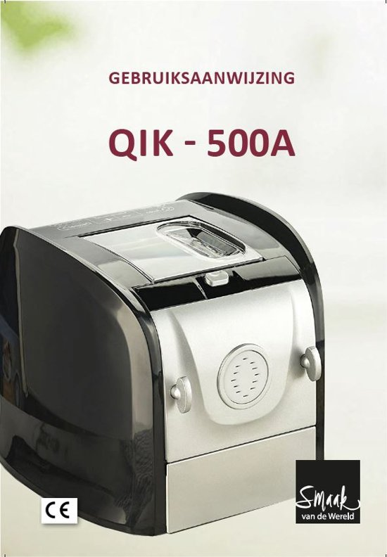 Gourmia qik 500a volautomatische pastamachine rood 9200000078683798_12